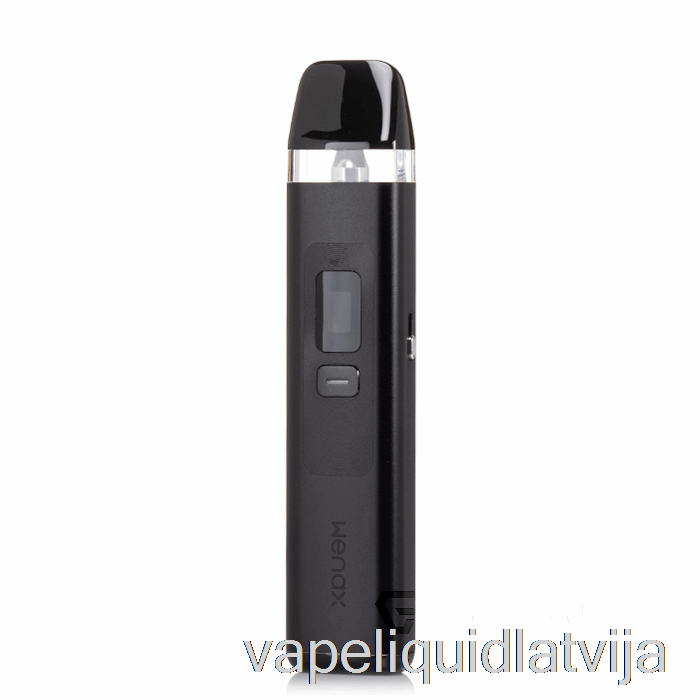 Geek Vape Wenax Q 25w Pod Komplekts Melns Vape šķidrums